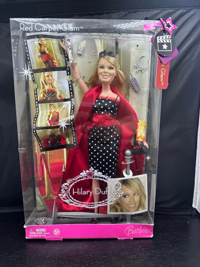 Barbie Hilary Duff – Red Carpet Glam (in doos), Barbie, G, Nieuw, Ophalen of Verzenden