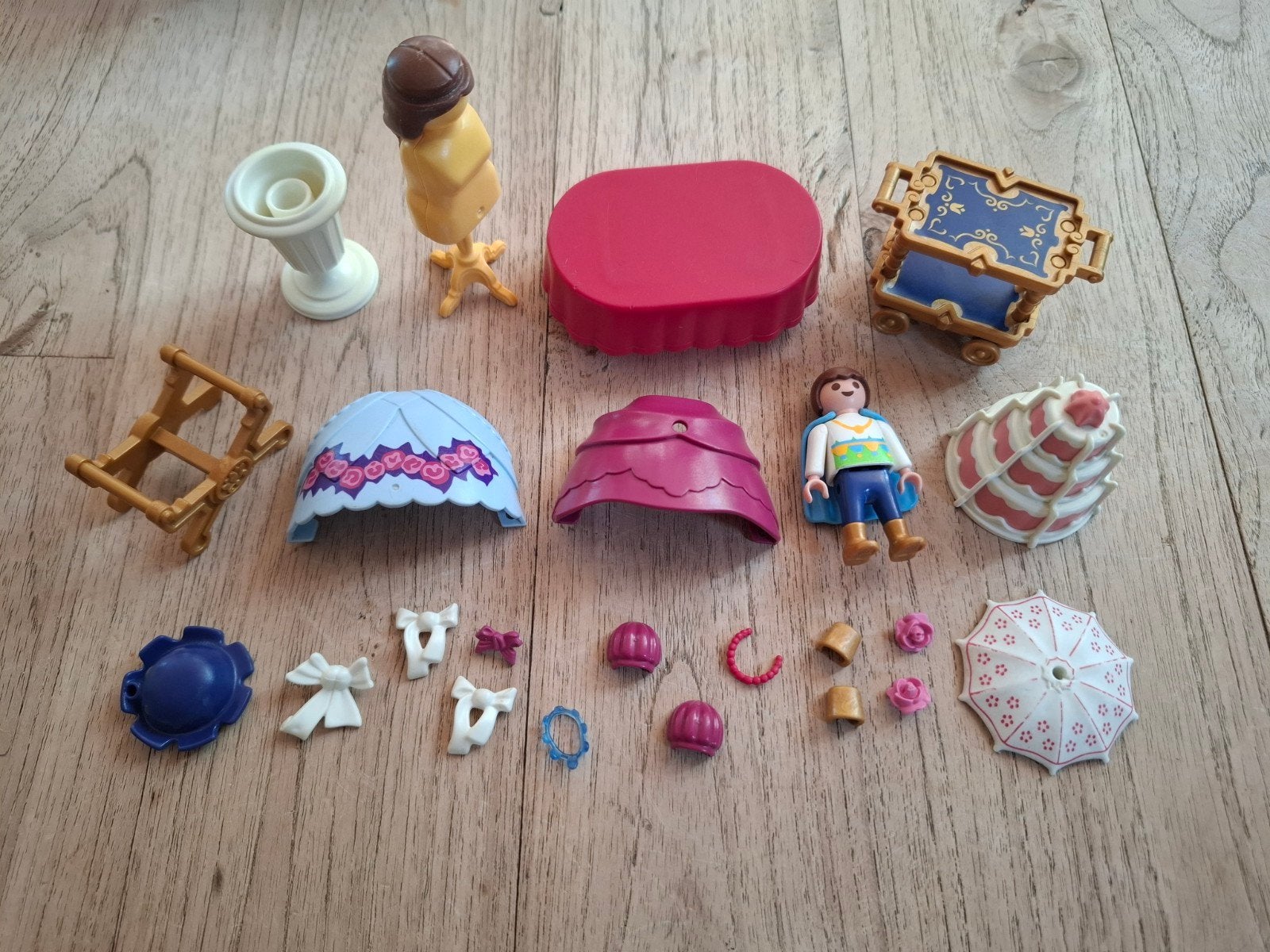Playmobil onderdelen set 4249 Mijn meeneem prinsessenkoffer, Ophalen, Gebruikt, Losse onderdelen, Princess