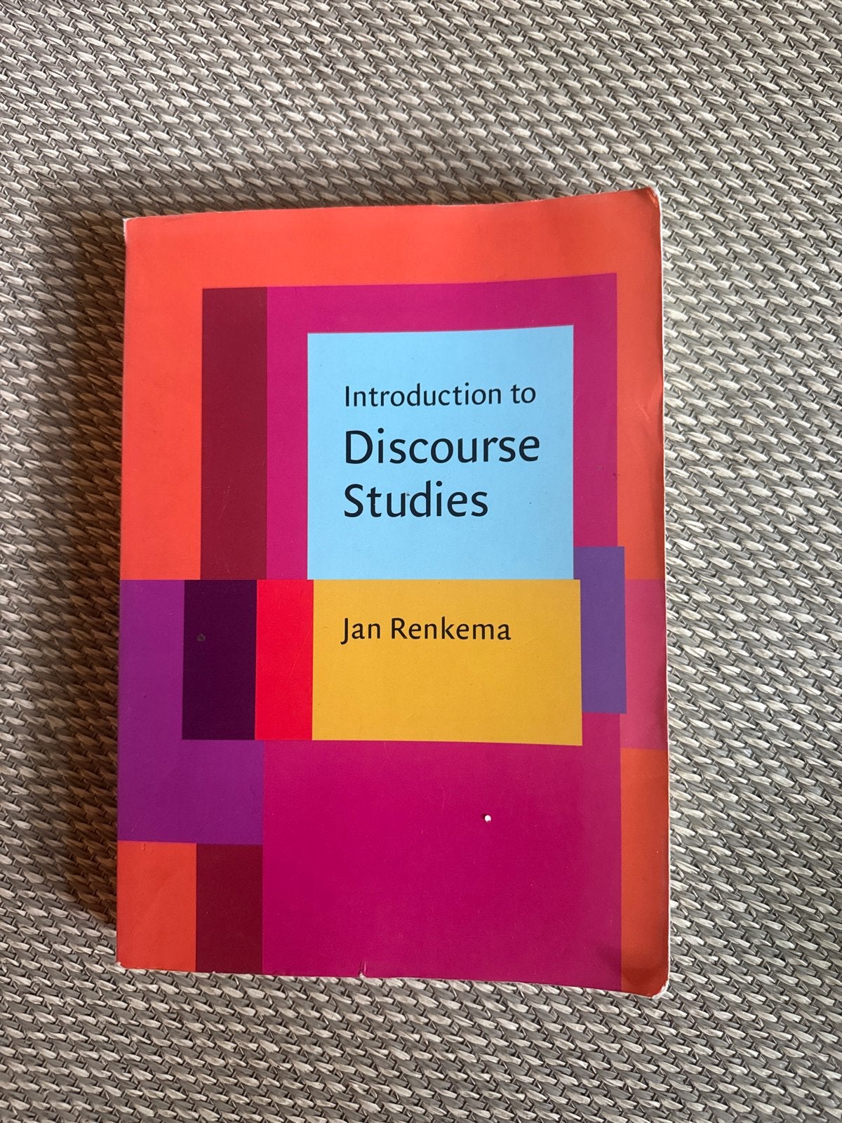 Introduction to Discourse Studies - Jan Renkema, Ophalen of Verzenden, Gamma, Gelezen, HBO