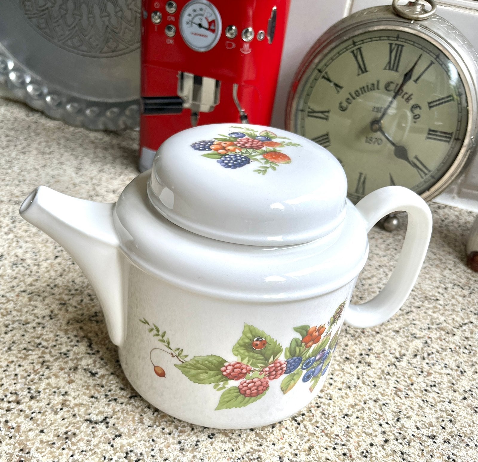 Marjolein Bastin Wedgewood Libelle Theepot, Ophalen of Verzenden, Zo goed als nieuw, Keramiek, Overige typen