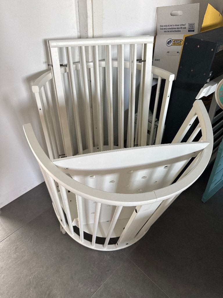 Stokke sleepi bedje, Ophalen, Zo goed als nieuw, Ledikant