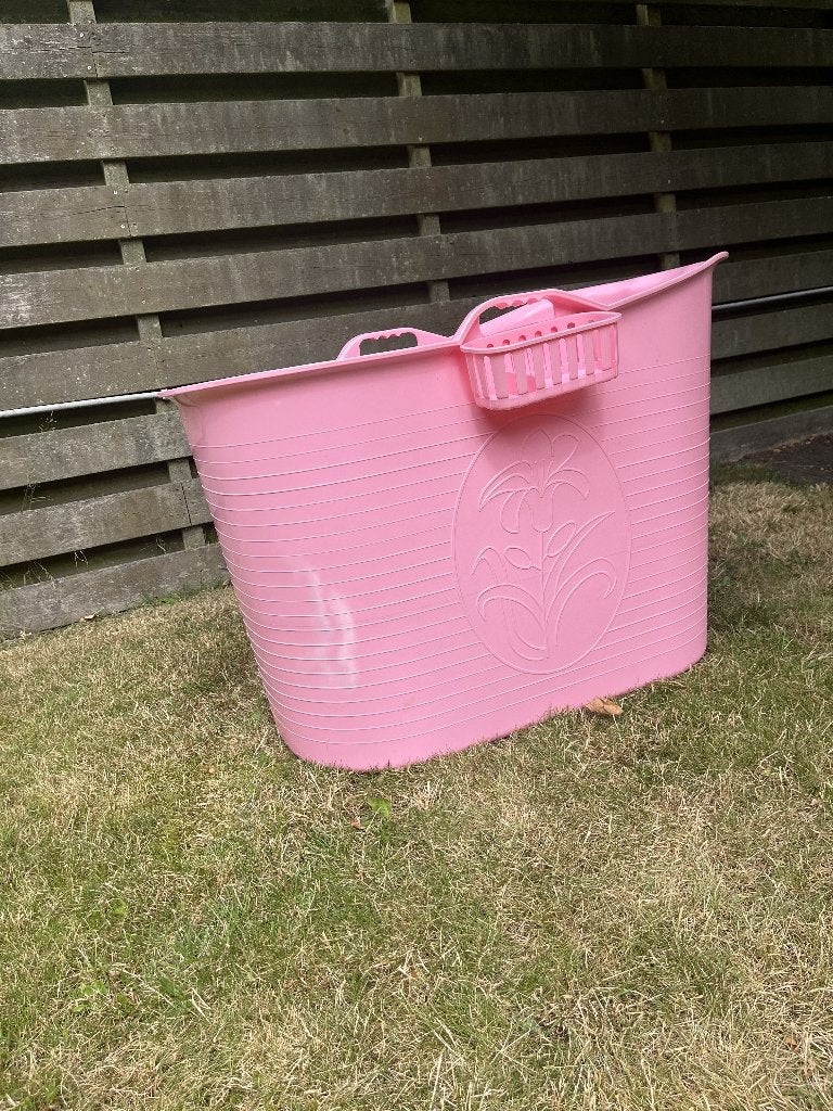 Zitbad Ligbad Ijsbad Roze, Huis en Inrichting, Badkamer | Badkamermeubels, Ophalen, Gebruikt, Overige typen, 50 tot 100 cm