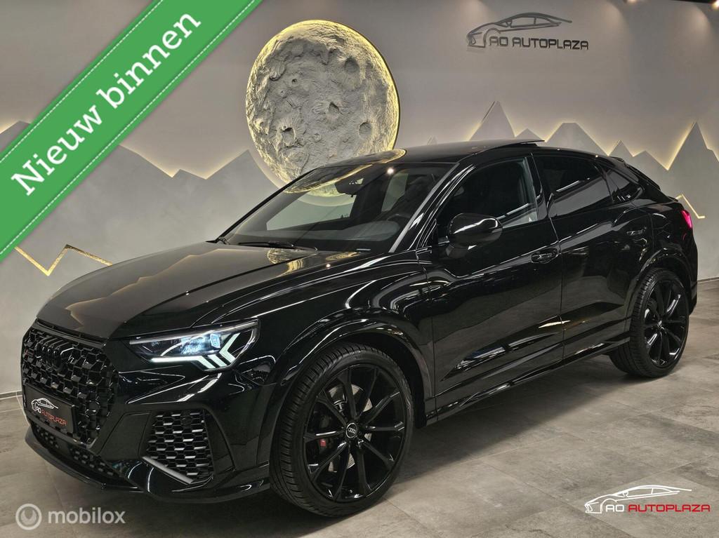 Audi RS Q3 Sportback 2.5 TFSI Panorama/B&O/RS Seats/Matrix/S, Auto's, Audi, Automaat, Euro 6, 1675 kg, Zwart
