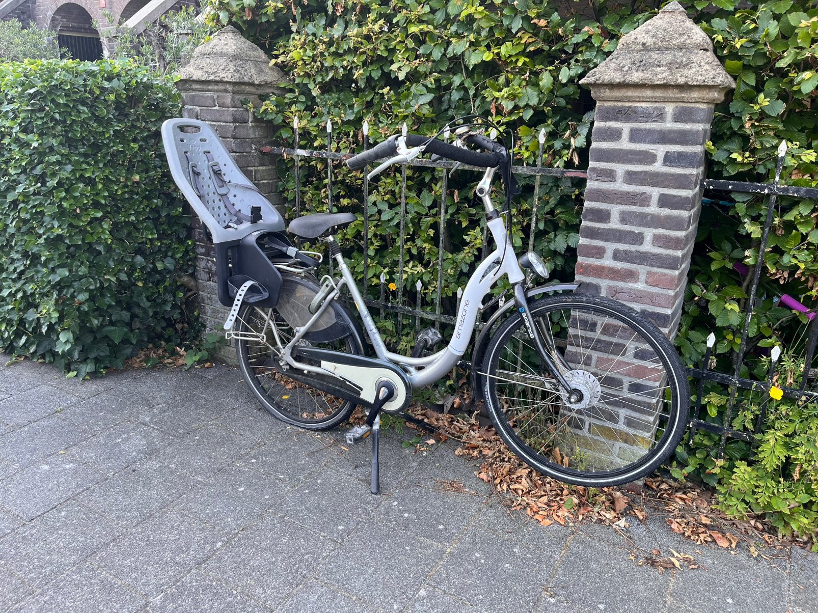 Fiets Sparta Amazone met Yepp zitje achter, Ophalen, Sparta, Gebruikt, Versnellingen