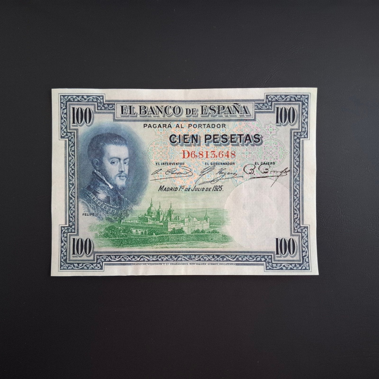 100 peseta Spanje #048, Verzenden, Overige landen, Los biljet
