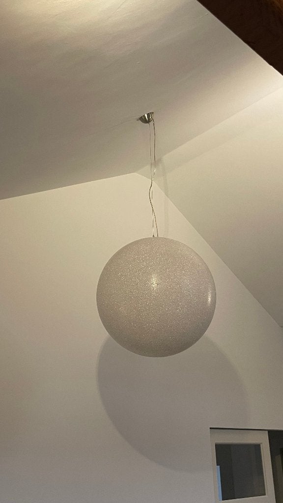Zeer grote Lumen Center Italia Icelight Giant S hanglamp, Ophalen, Zo goed als nieuw, Kunststof