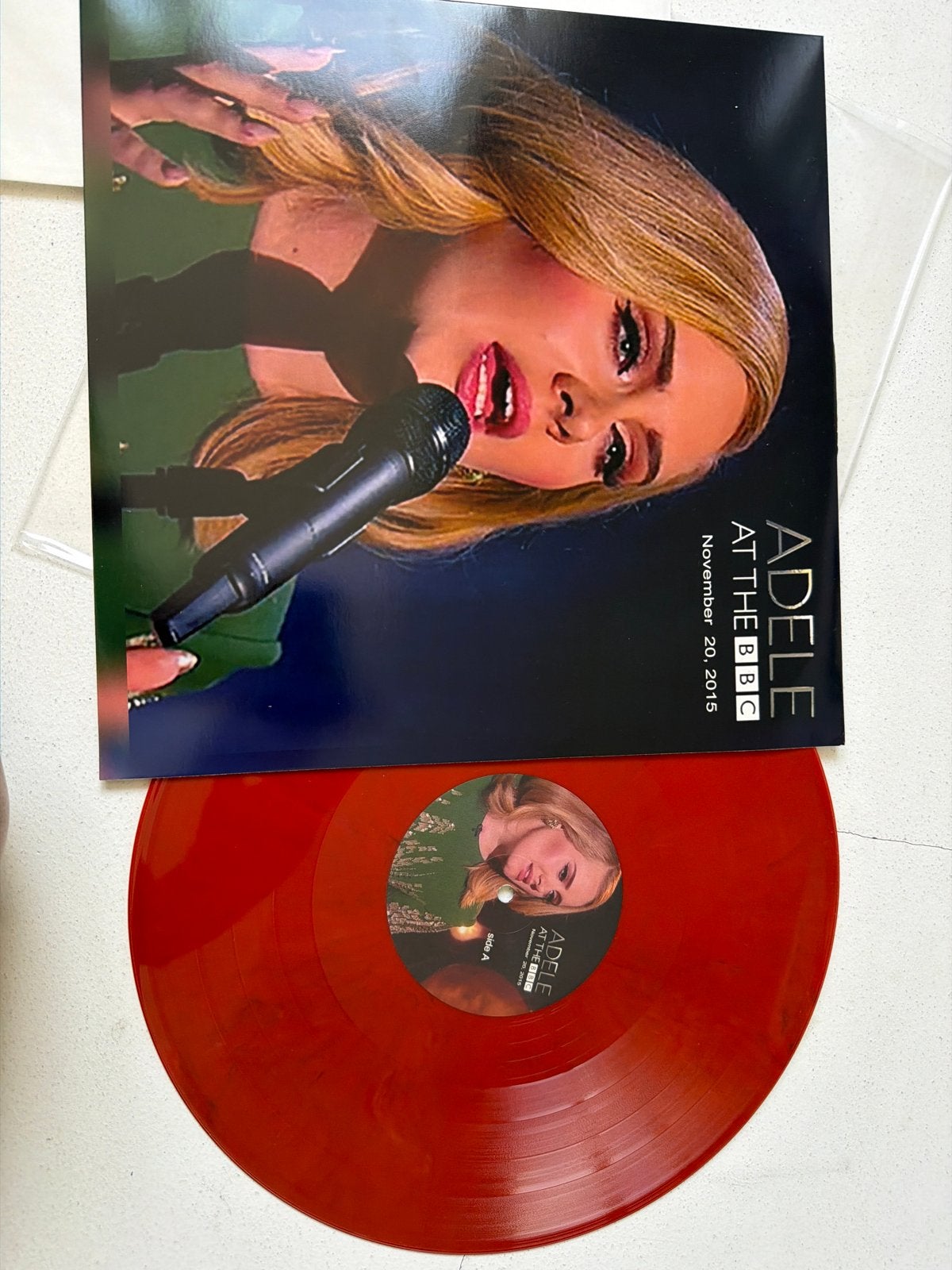 Adele - At The BBC LP - Limited Edition Rood Vinyl, Limited edition, Ophalen of Verzenden, Nieuw in verpakking, 12 inch