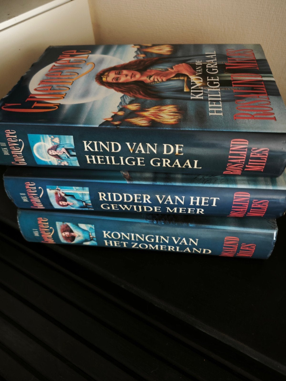 Guinevere Trilogie - Rosalind Miles (3 boeken), Boeken, Ophalen of Verzenden, Gelezen