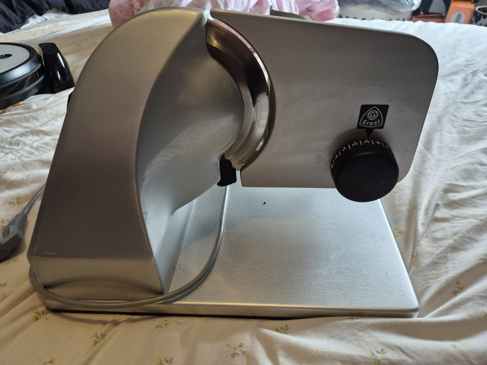 Graef Snijmachine, Gebruikt, Zilver, Ophalen of Verzenden, Metaal
