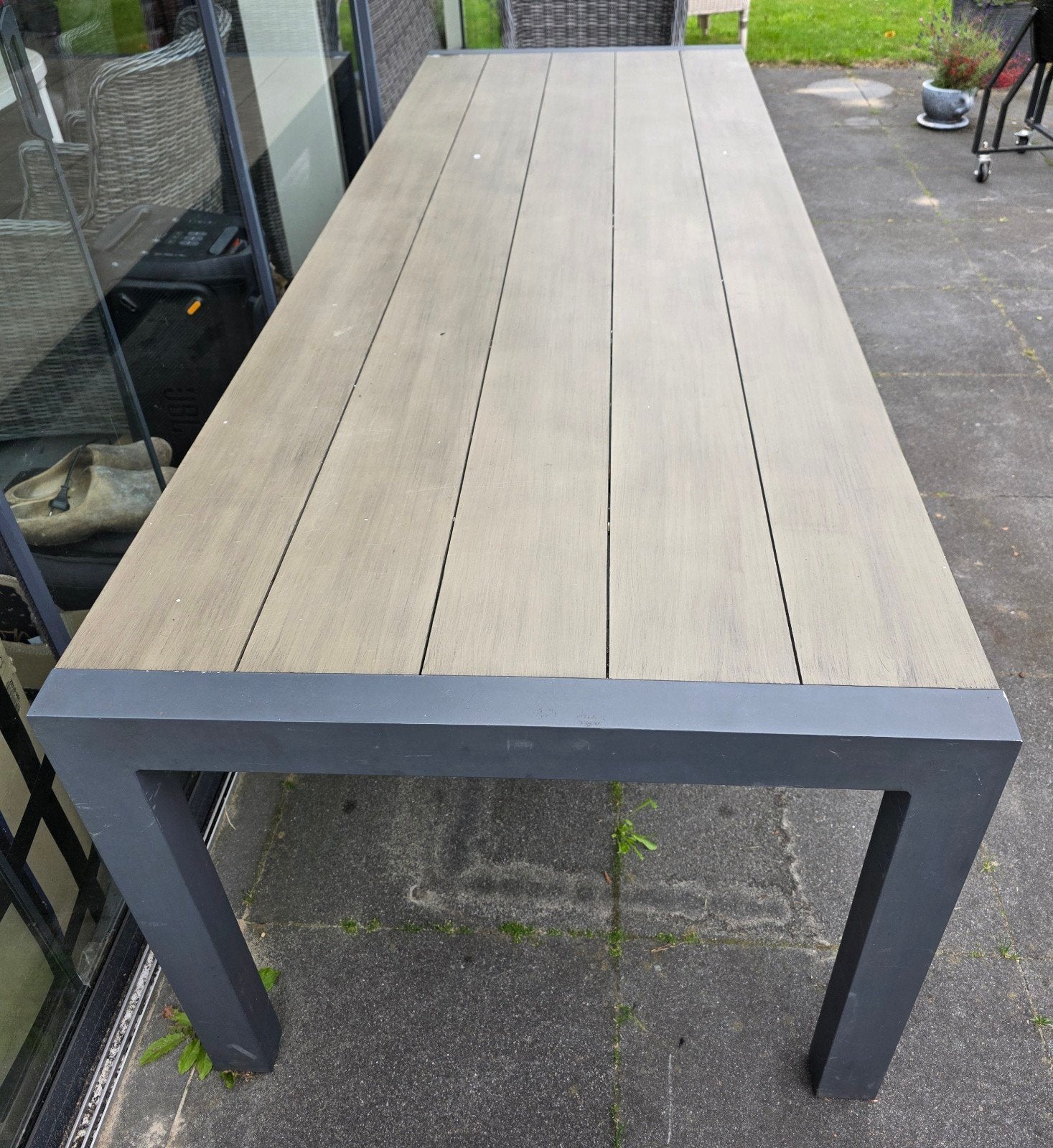 Bois le duc tuintafel!, Tuin en Terras, Tuintafels, Rechthoekig, Aluminium, Ophalen