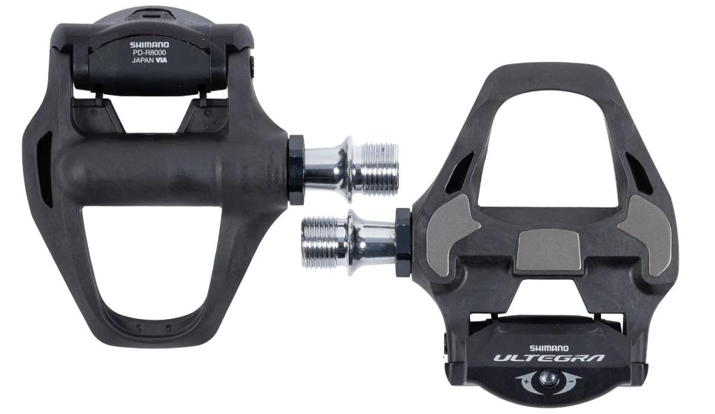 Pedalen Shimano PD- R8000 Ultegra SPD-SL - 1.000 km gereden, Ophalen of Verzenden, Zo goed als nieuw, Shimano