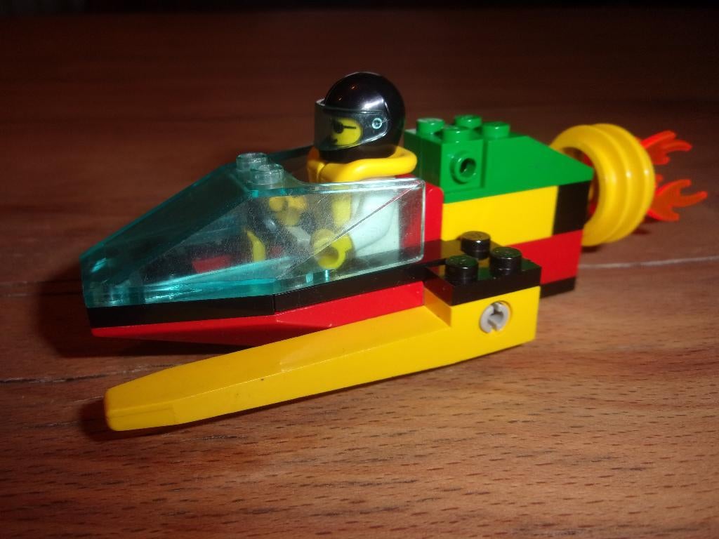 Lego Town 1189-1 Rocket Boat uit 1999, Ophalen of Verzenden, Gebruikt, Complete set, Lego