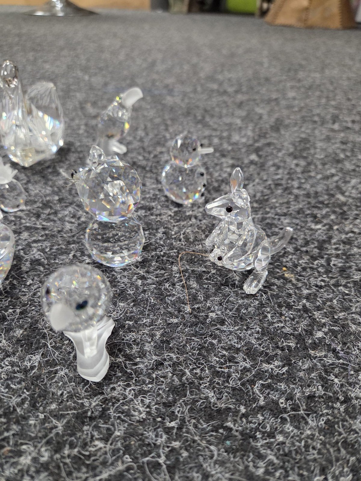 Grote collectie Swarovski kristallen dieren (56 stuks), Ophalen, Zo goed als nieuw, Figuurtje
