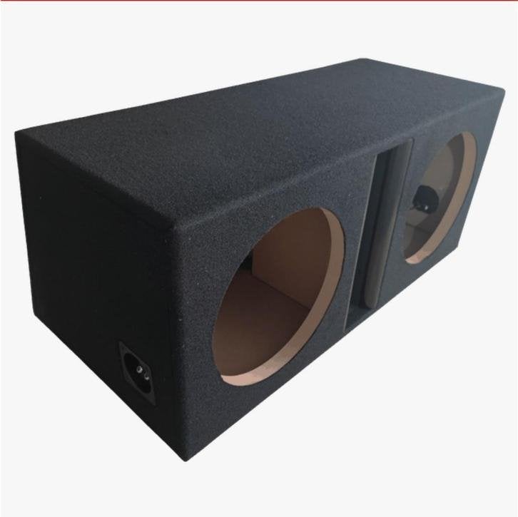 subwoofer kist LAKRO 12-50X2 25mm mdf met poort, Auto diversen, Autospeakers, Niet ingevuld, Niet ingevuld, Nieuw, Ophalen of Verzenden