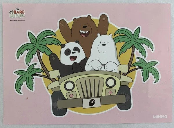We Bare Bears Road Trip Cartoon Network puzzel 1000st, Coolsingel 104, 3011 AG Rotterdam, Netherlands, Overige merken, Overige typen