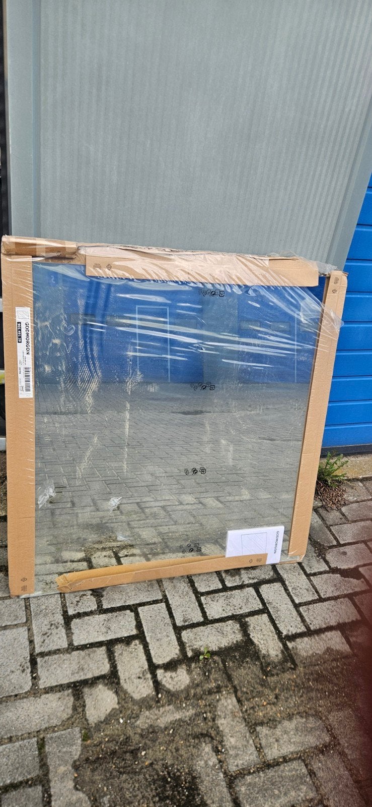 Nieuwe spiegel Ikea, Godmorgon, 100x96 cm, Ophalen, Nieuw, 100 tot 125 cm, Minder dan 100 cm