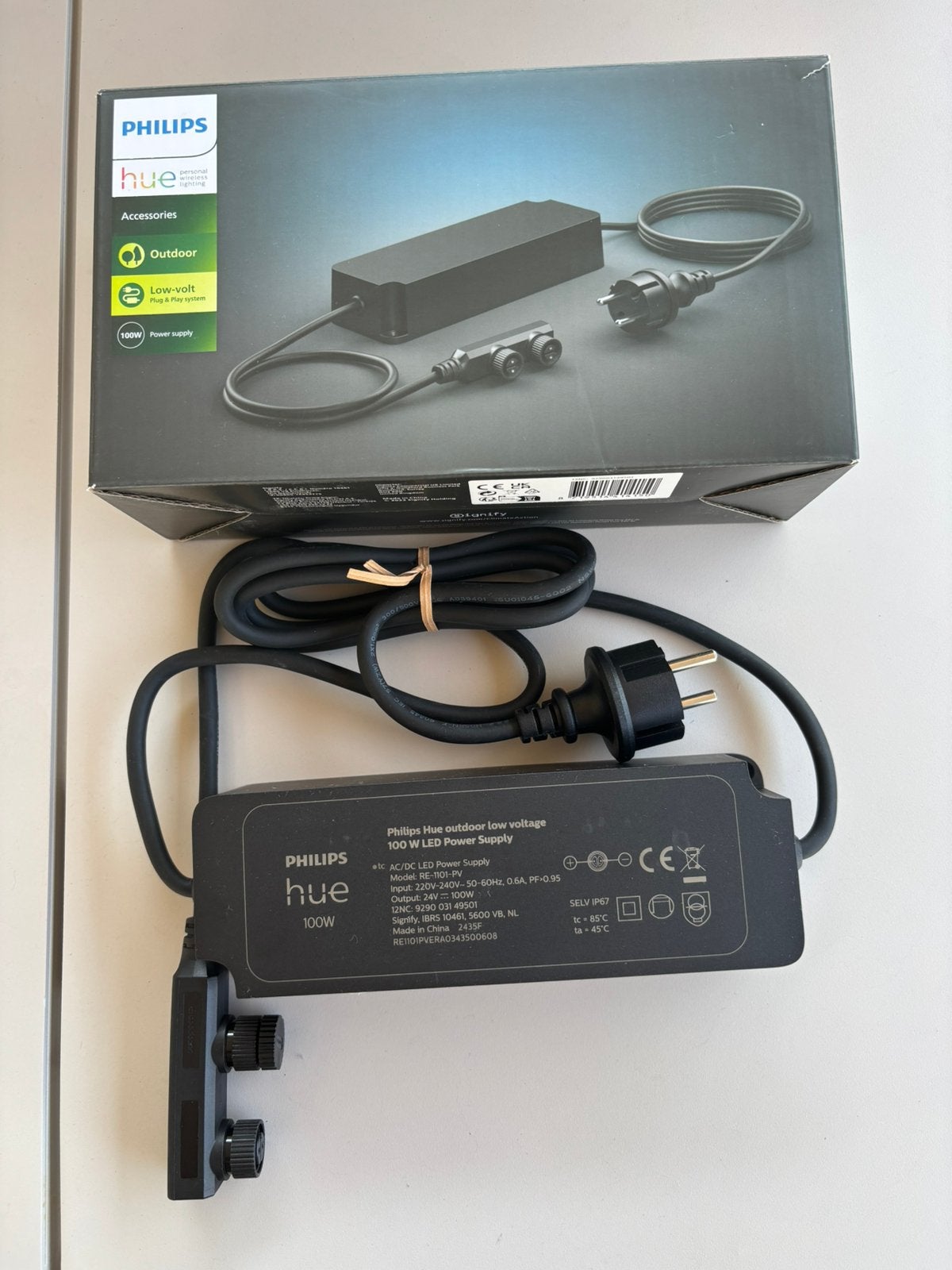 Philips Hue 100W Voeding – Nieuw in doos, Ophalen, Overige materialen, Overige typen, Nieuw