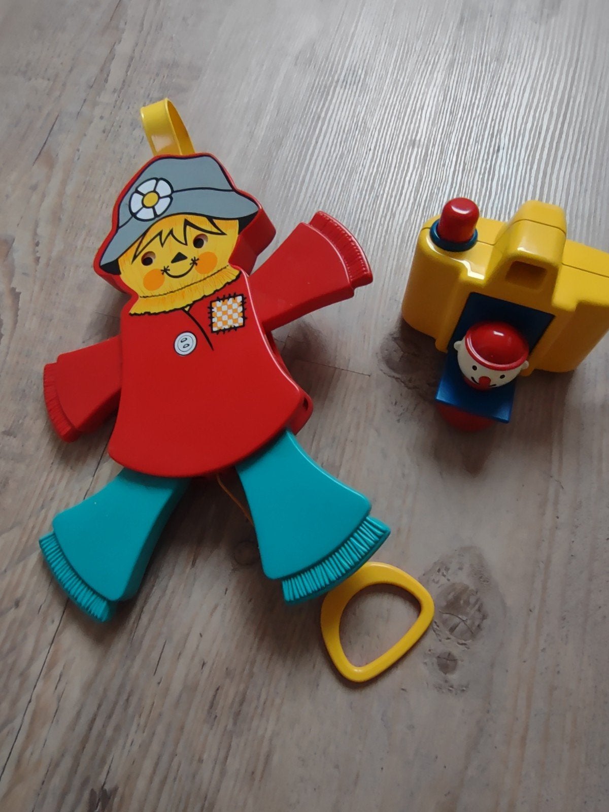 Kinderspeelgoed, Ophalen, Gebruikt