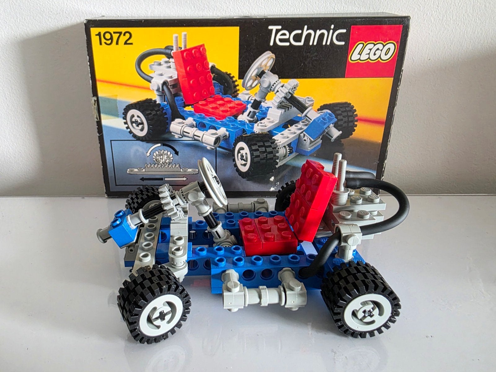 Lego Technic Set 1972 - Go-Kart (1985), Compleet, Lego, Ophalen of Verzenden, Zo goed als nieuw