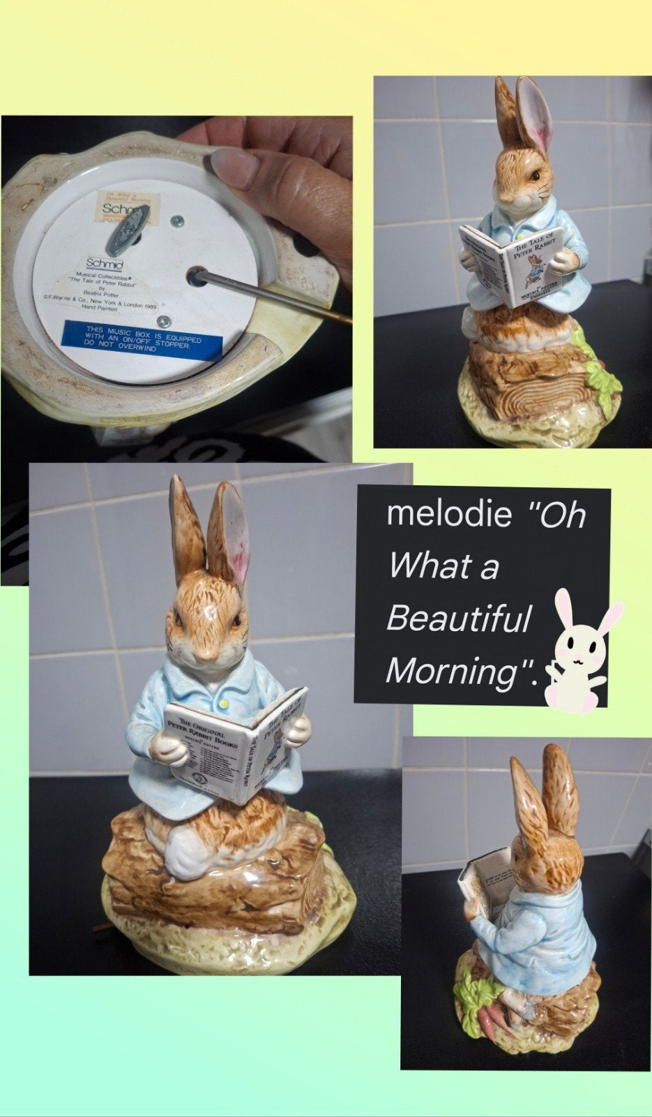 Peter Rabbit Muziekdoos, Ophalen of Verzenden, Zo goed als nieuw
