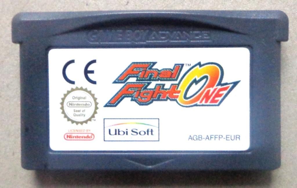 Final Fight One voor de Gameboy Advance, Spelcomputers en Games, Gebruikt, Vechten, 1 speler, Ophalen of Verzenden