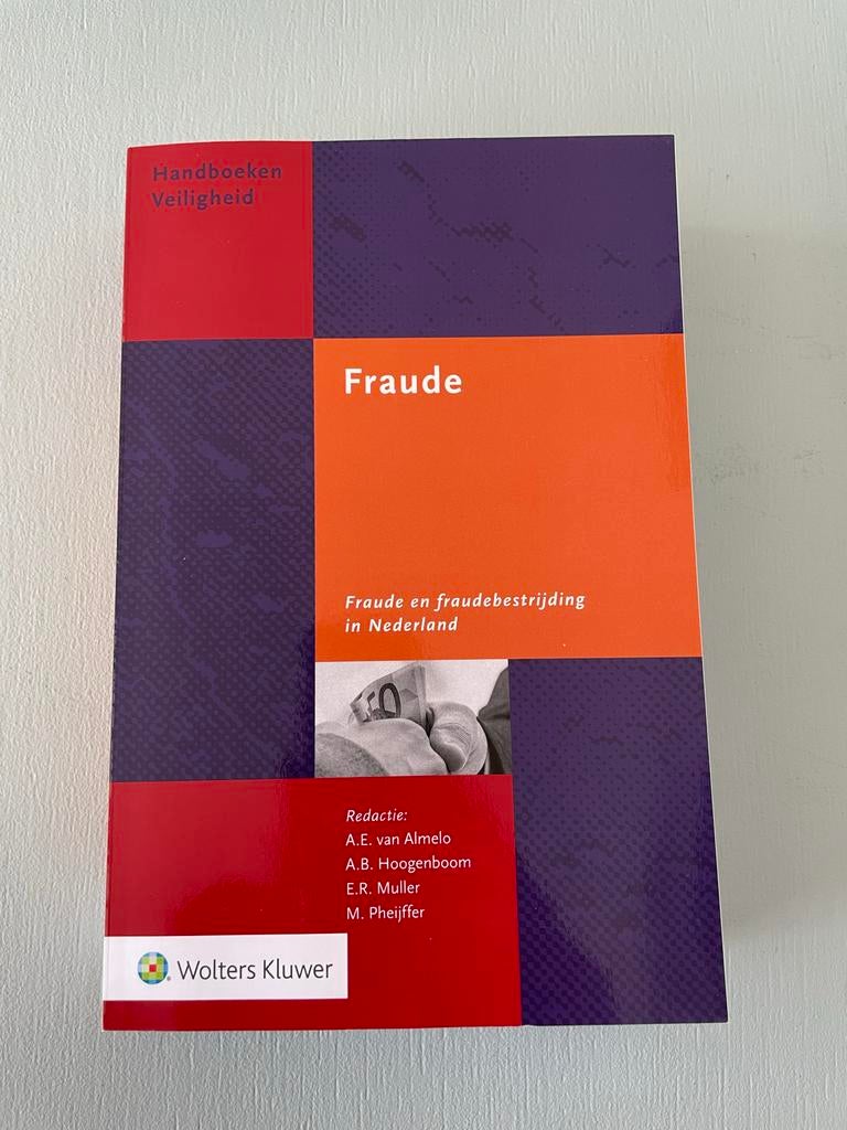 Fraude en fraudebestrijding in Nederland - Handboek, Ophalen of Verzenden, Gamma, Nieuw, HBO