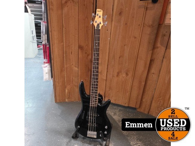 Gio Ibanez GSR190JU-BK Elektrische Basgitaar Black | Netjes, Muziek en Instrumenten, Ibanez, Zo goed als nieuw, Support@ibanez.com