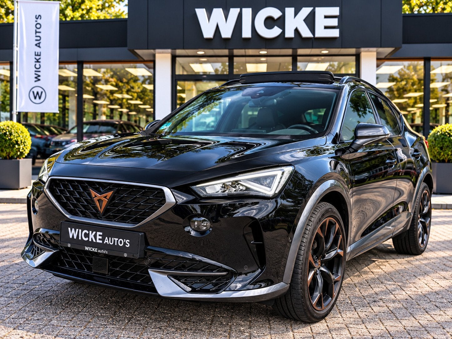 CUPRA Formentor 1.4 TSI e-Hybrid VZ Performance Limited 245P, Dealer onderhouden, Gebruikt, Zwart, 4 cilinders