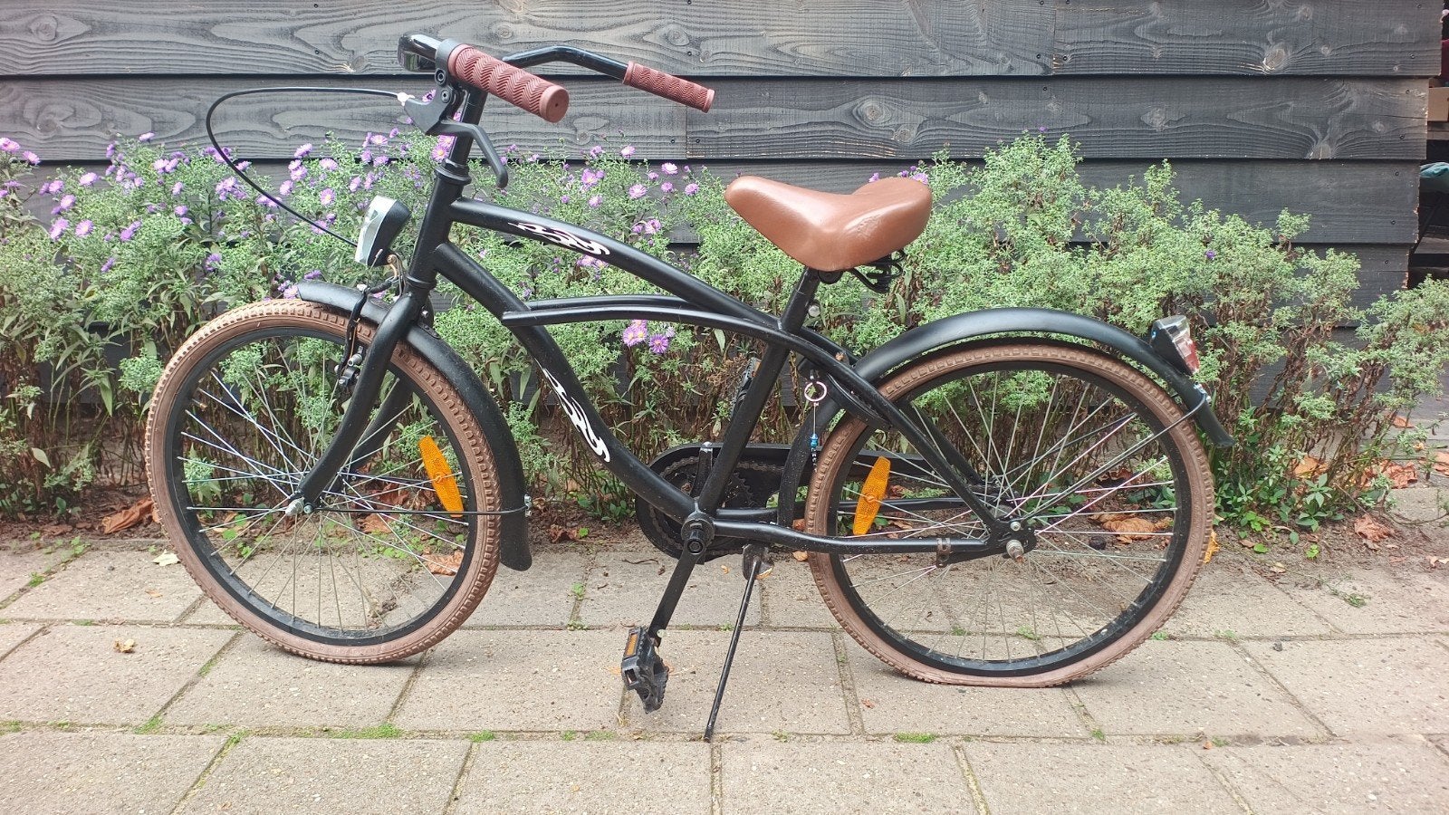 Stoere fiets 22 inch, Fietsen en Brommers, Ophalen, 22 inch, Gebruikt, Velgrem