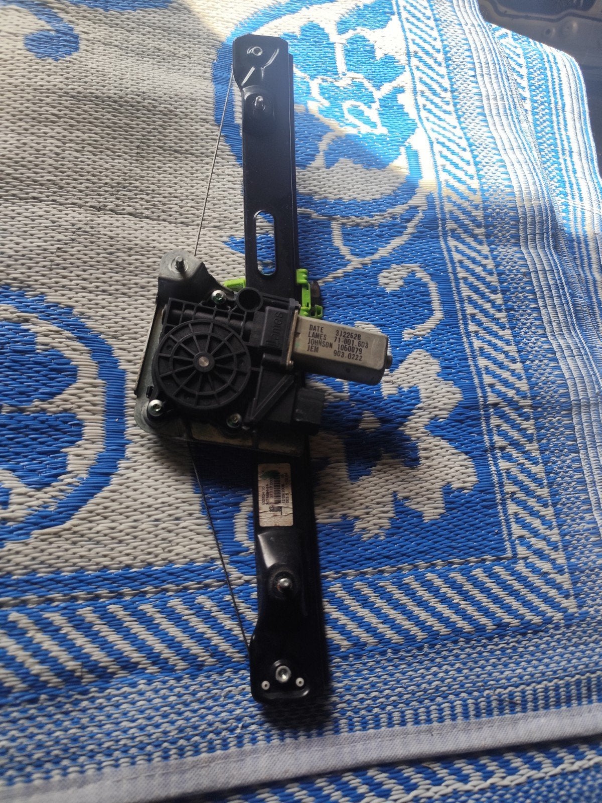 Raammechanisme met motor voor BMW E90 E91 auto, Ophalen of Verzenden, Gebruikt, Universele onderdelen