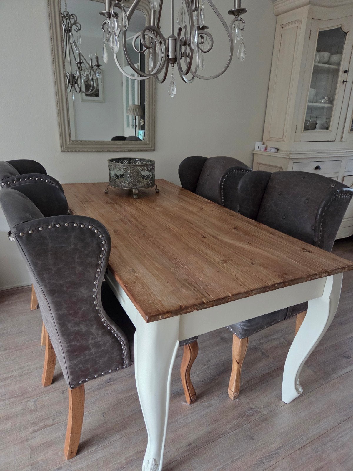 Rivièra maison stoelen, Huis en Inrichting, Ophalen, Gebruikt, Bruin, Landelijk