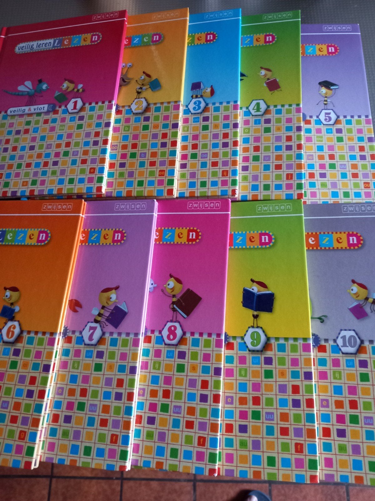 Veilig Leren Lezen - Complete set (1-11) -  veilig en vlot, Ophalen of Verzenden, Zo goed als nieuw, Zwijsen, Nederlands