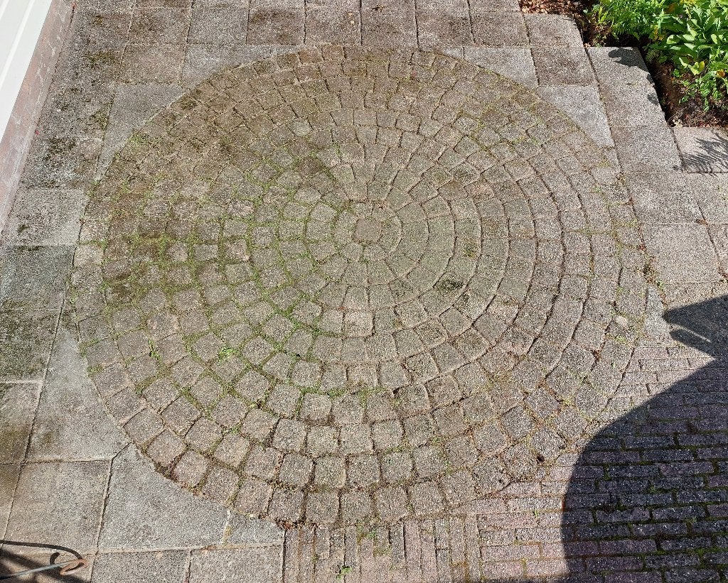 Cirkelstenen cirkel stenen, Tuin en Terras, Ophalen, Gebruikt, Beton, Klinkers