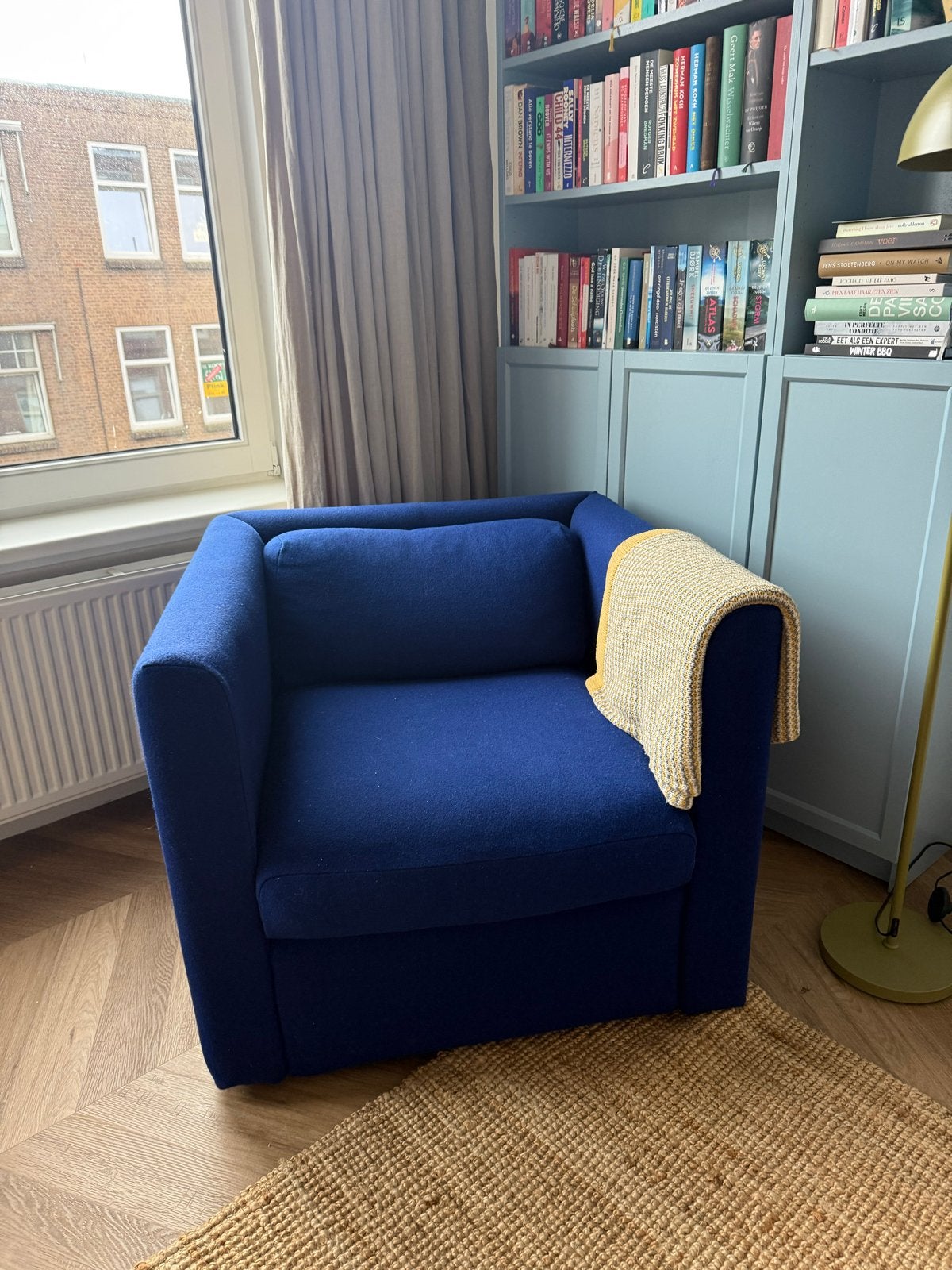 HAY hackney fauteuil - Donkerblauw, zo goed als nieuw, Ophalen, 75 tot 100 cm, Zo goed als nieuw, 75 tot 100 cm