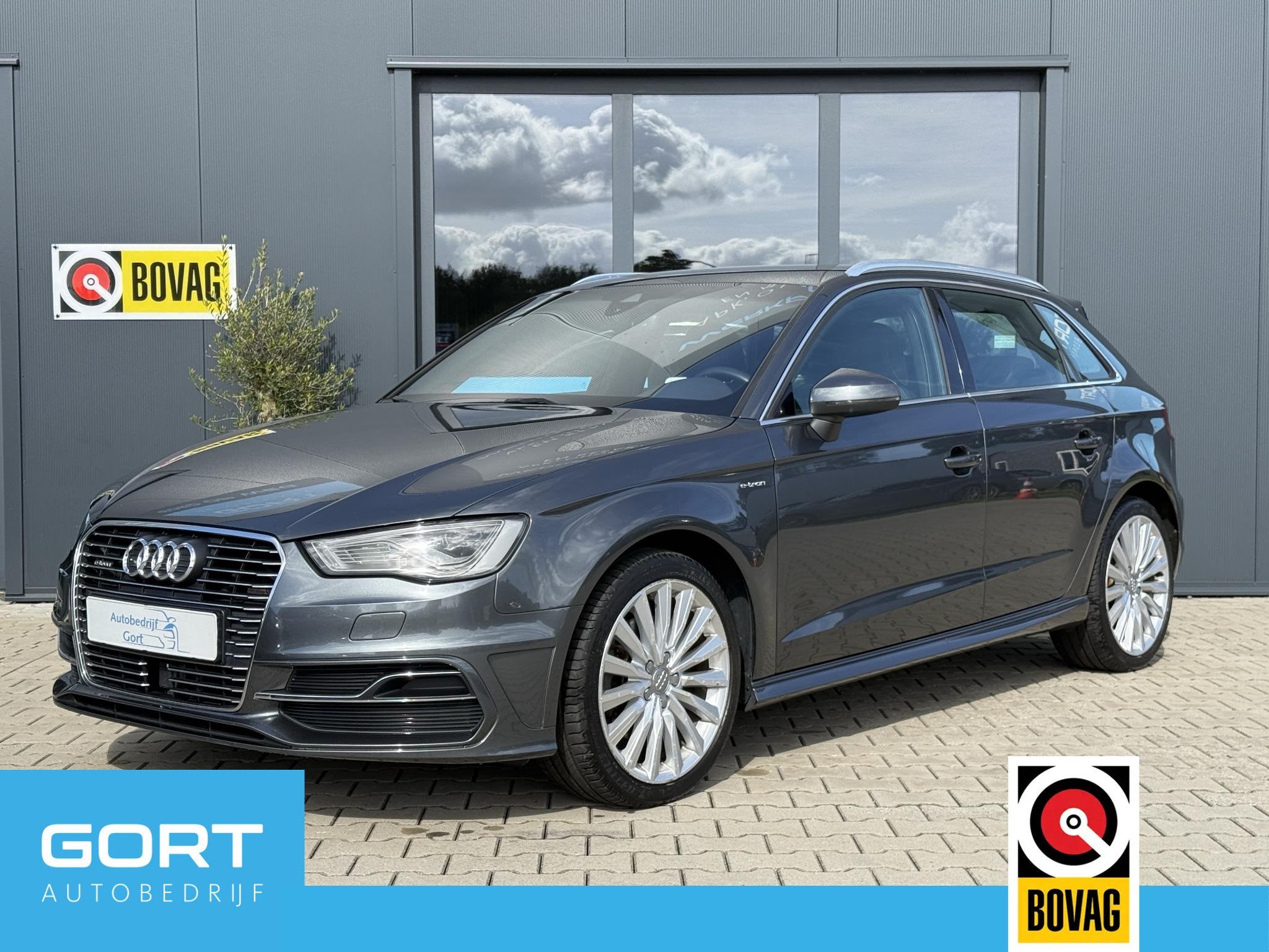 Audi A3 Sportback 1.4 e-tron PHEV Ambition Pro Line plus, Auto's, Automatische klimaatregeling, Gebruikt, 4 cilinders, Leder en Stof