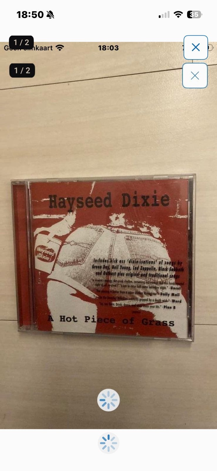 Hayseed Dixie - a hot piece of grass (bluegrass), Cd's en Dvd's, Ophalen of Verzenden, Zo goed als nieuw, Blues Rock