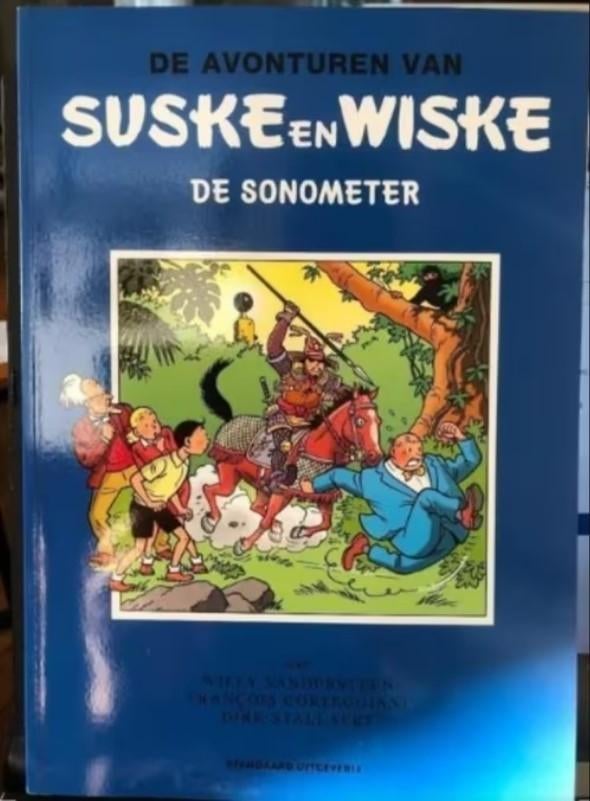 De sonometer Suske en Wiske Hommage Blauwe reeks k2, Boeken, Eén stripboek, Ophalen of Verzenden, Zo goed als nieuw