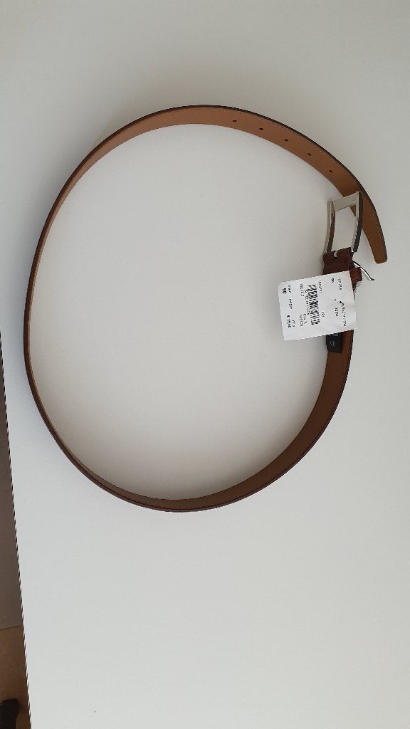 Herenriem, Kleding | Heren, Riemen en Ceinturen, Bruin, Echt leder, Ophalen of Verzenden, Riem of Ceintuur