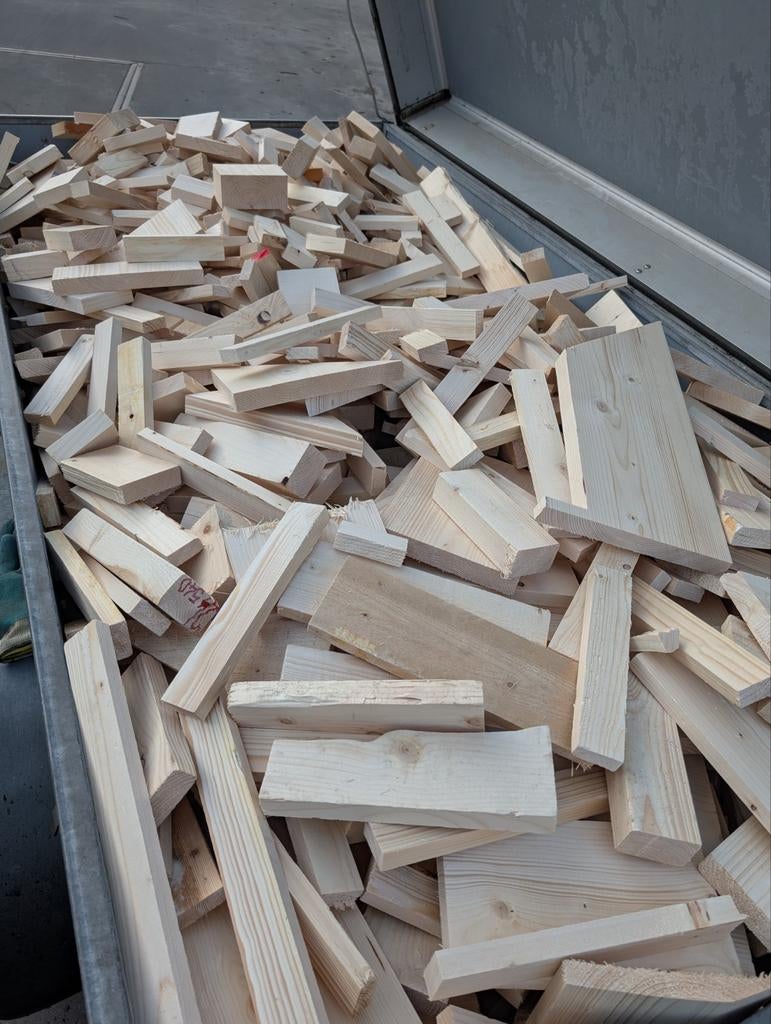 Brandhout: Vuren schoon hout, ruim 2 kuub, Tuin en Terras, Haardhout, Minder dan 3 m³, Ophalen