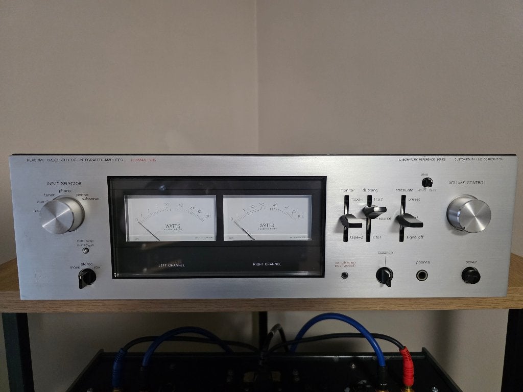Luxman 5l15 Laboratory Series  zeldzaam, Gebruikt, 60 tot 120 watt, Stereo, Ophalen