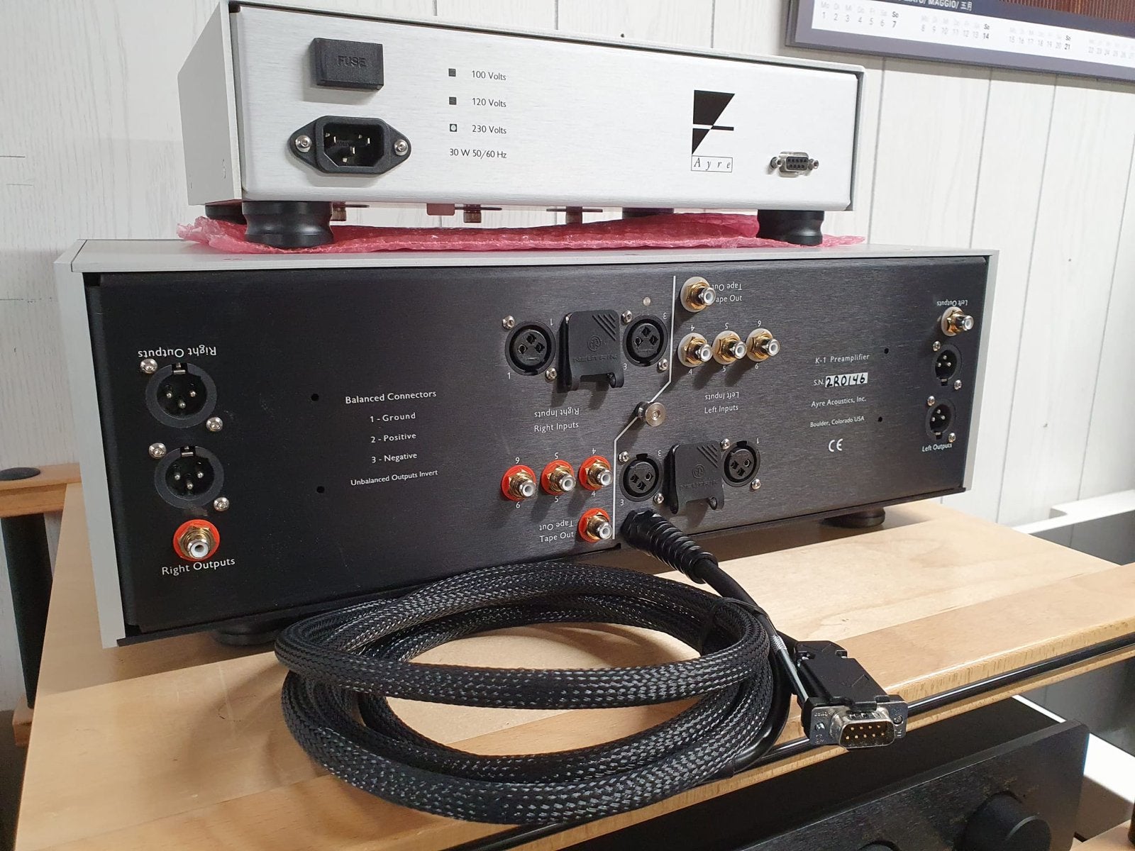 Ayre K-1 Evolution Voorversterker met Externe Voeding, Overige merken, Gebruikt, ., Ophalen of Verzenden