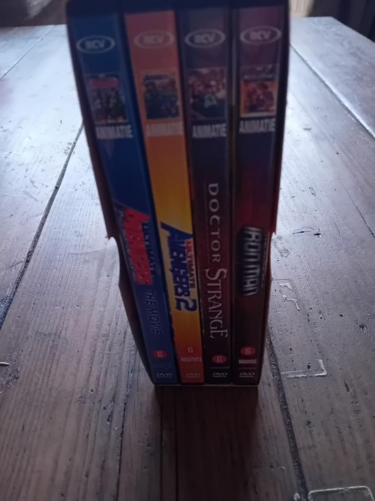 Marvel dvd cartoon, Vanaf 12 jaar, Ophalen of Verzenden, Zo goed als nieuw, Actie en Avontuur