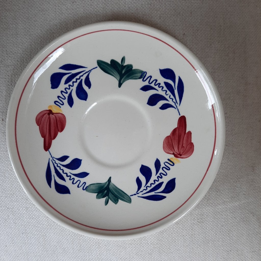 Royal Boch Boerenbont grote schotel 16 cm - gaaf -, Ophalen of Verzenden, Zo goed als nieuw, Aardewerk, Kop(pen) en/of Schotel(s)