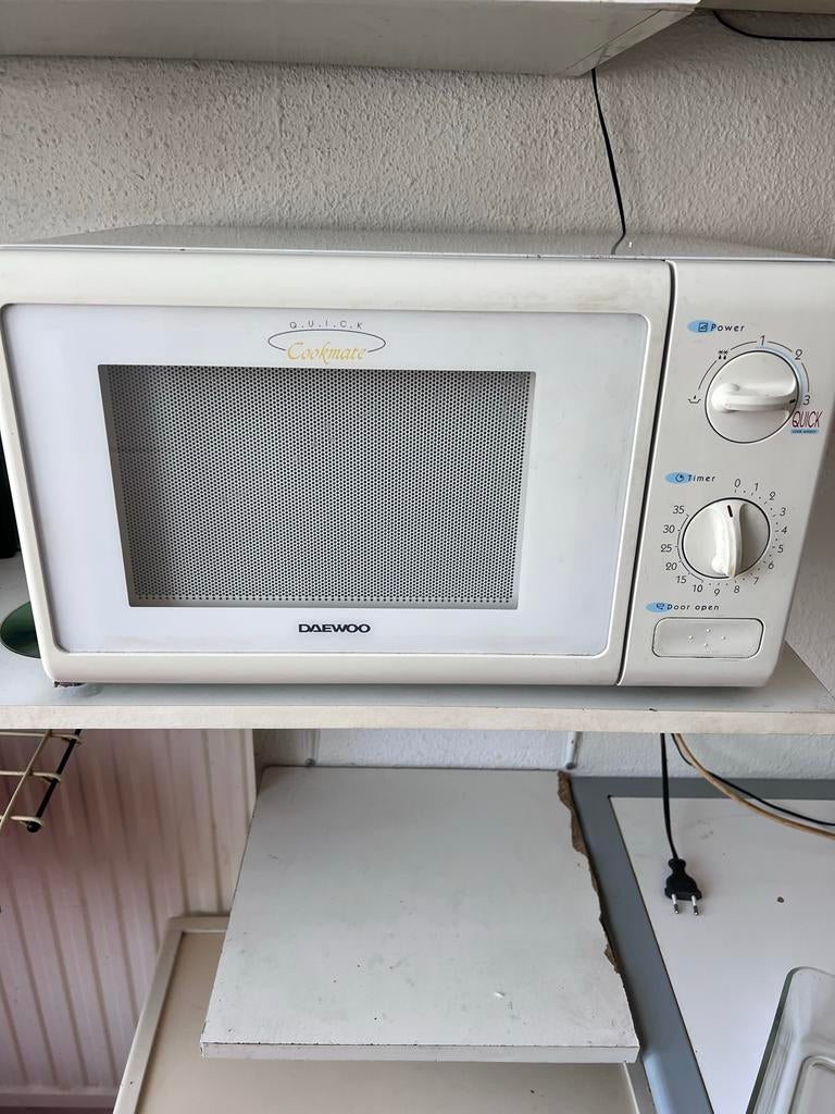 Daewoo Magnetron - Quick Cookmate ZSM OPHALEN, Witgoed en Apparatuur, Magnetrons, Ophalen, Gebruikt, Magnetron, Draaiplateau