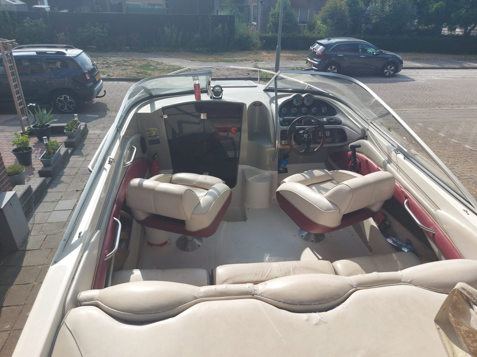 Maxum 2100 sc  speedboot/tourboot 4.3 mercruiser  1996, Watersport en Boten, Overige merken, Gebruikt, Binnenboordmotor, 6 m