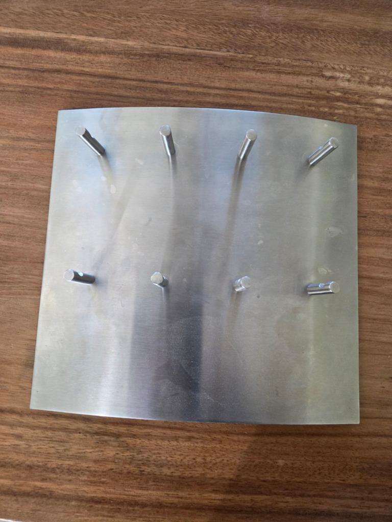 Rvs  sleutel  ophangbord  organiser  rekje, Ophalen of Verzenden, Nieuw