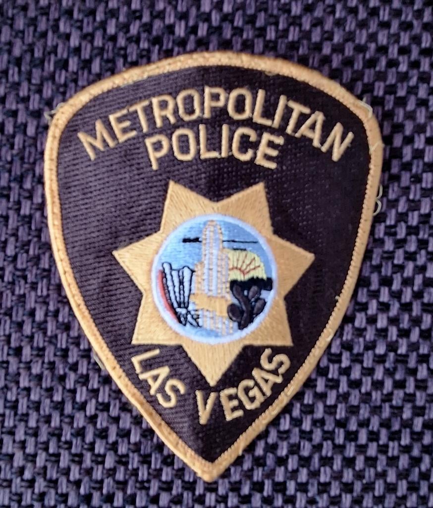 Metropolitan Police Las Vegas patch, Ophalen of Verzenden, Zo goed als nieuw
