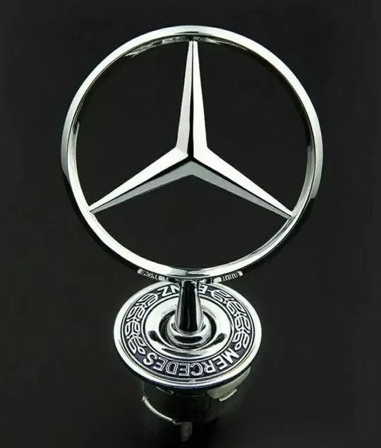 MERCEDES STER RVS CHROOM STER IS BEWEEGBAAR MONTAGE SIMPEL, Auto diversen, Ophalen of Verzenden, Nieuw