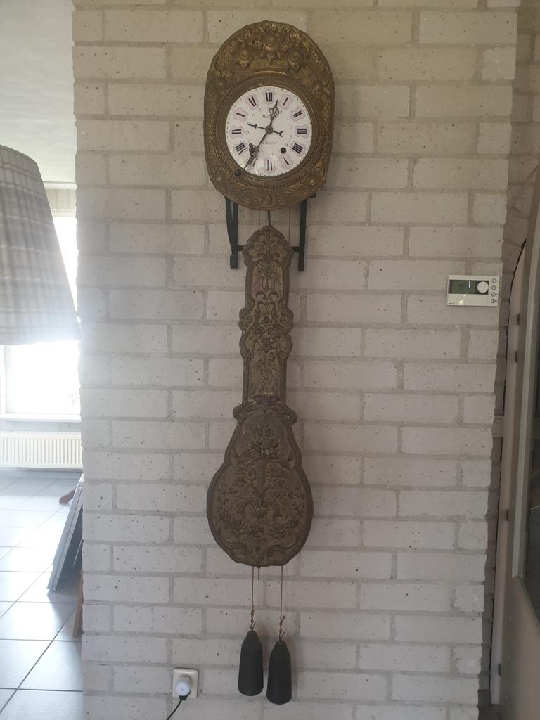Antieke klok. MISSIAEN a honfleur., Antiek en Kunst, Ophalen of Verzenden