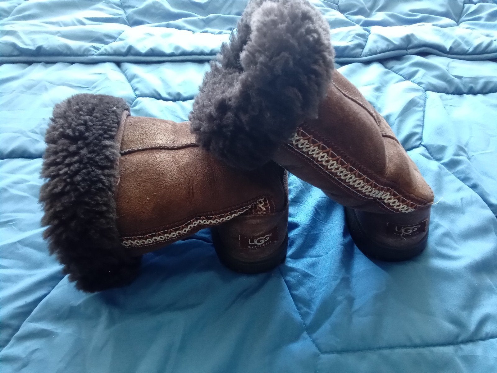 Uggs laarzen maat 39 - Bruin, UGG, Bruin, Lage of Enkellaarzen, Ophalen of Verzenden
